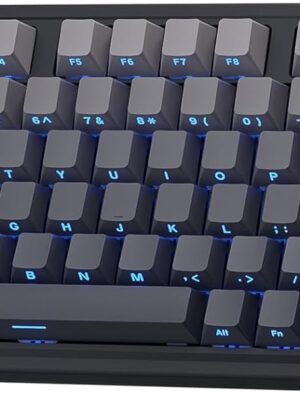 Wireless  Gaming Keyboard, 3-Modes 81 Keys PBT Compact Mechanical Keyboard w/Hot-Swap Socket, Dedicated Knob Control & 5-Layer Noise Dampening, Custom Linear Switch
